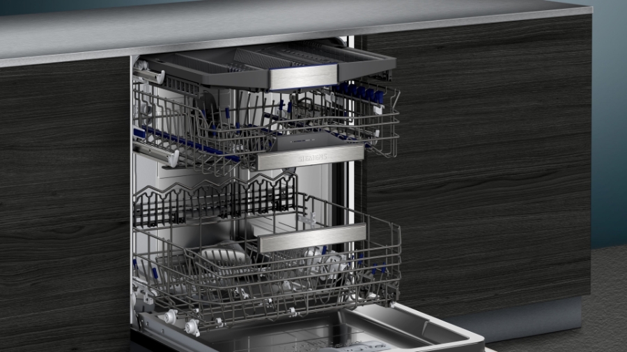 Siemens SN87TX00CE iQ700 Geschirrspüler Einbau vollintegriert 60 cm, HomeConnect, Restzeitprojektion(TimeLight),Innenbeleuchtung 