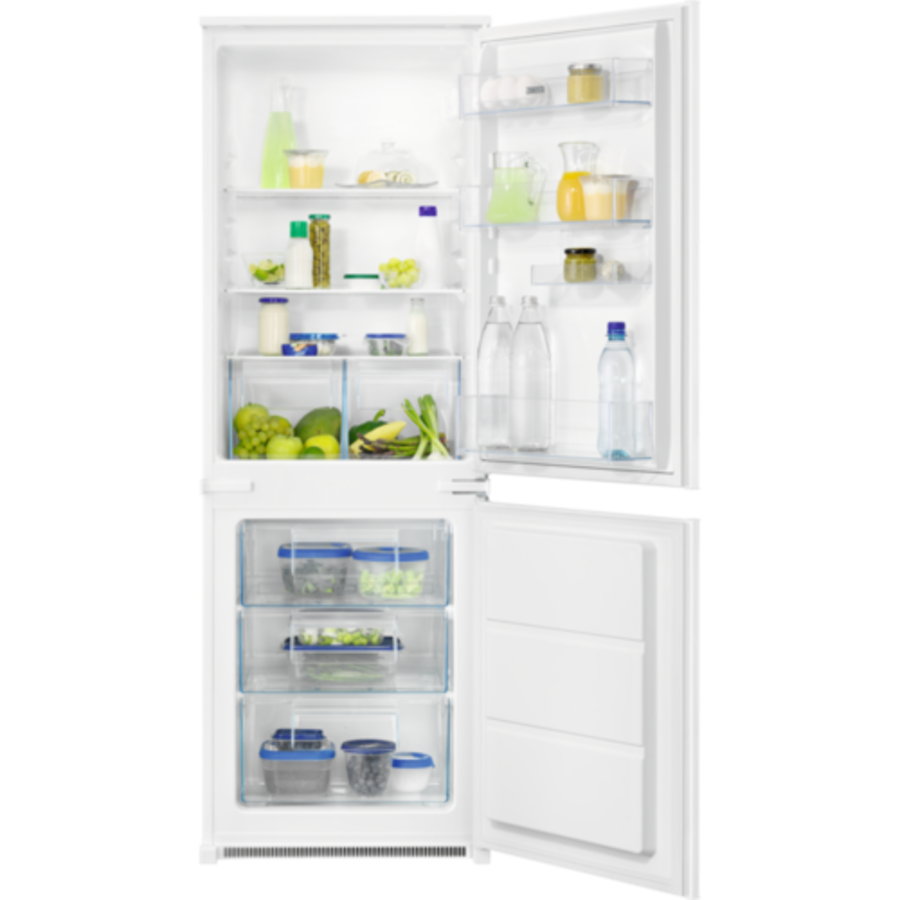 Zanussi ZNLN16ES Kühl- und Gefrierkombination Einbau Schlepptür 158cm Nische