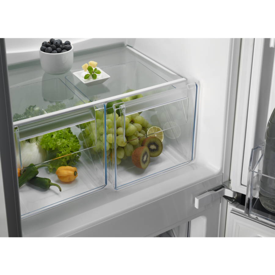 Zanussi ZNLN16ES Kühl- und Gefrierkombination Einbau Schlepptür 158cm Nische