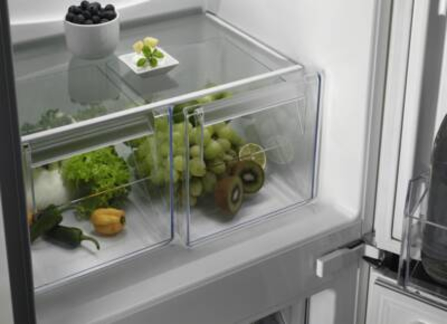 Zanussi ZNLN16ES Kühl- und Gefrierkombination Einbau Schlepptür 158cm Nische