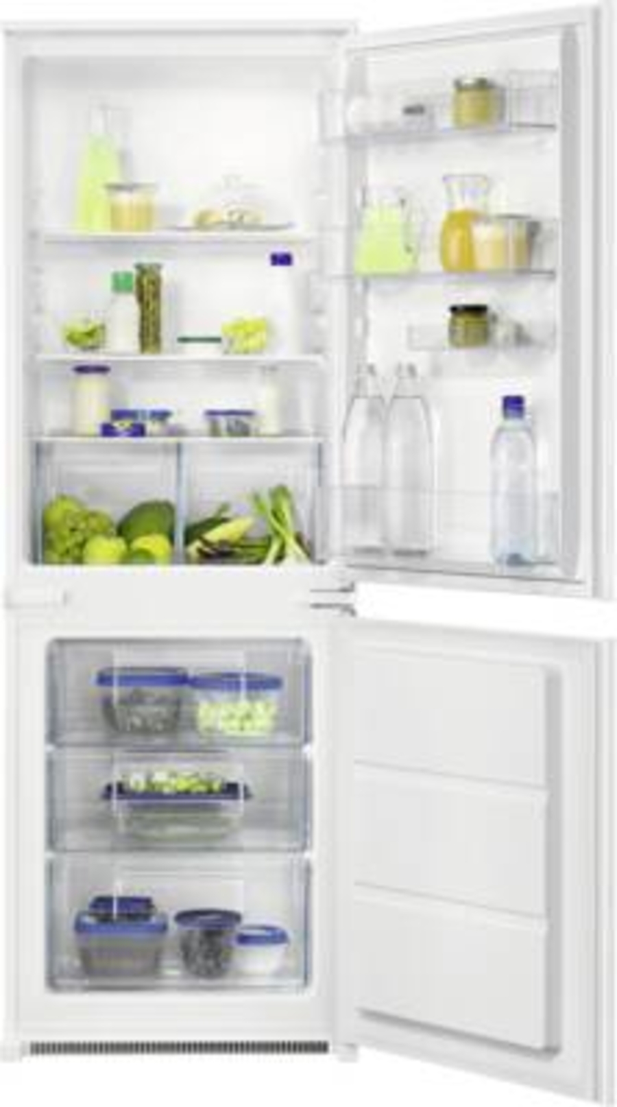 Zanussi ZNLN16ES Kühl- und Gefrierkombination Einbau Schlepptür 158cm Nische