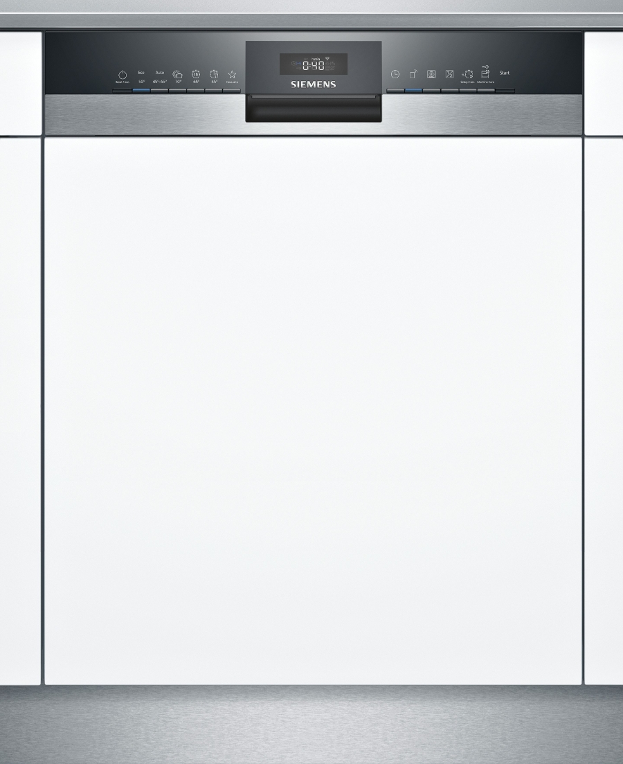 Siemens SN53ES14VE Geschirrspüler Einbau teilintegriert 60 cm Edelstahl mit Besteckschublade