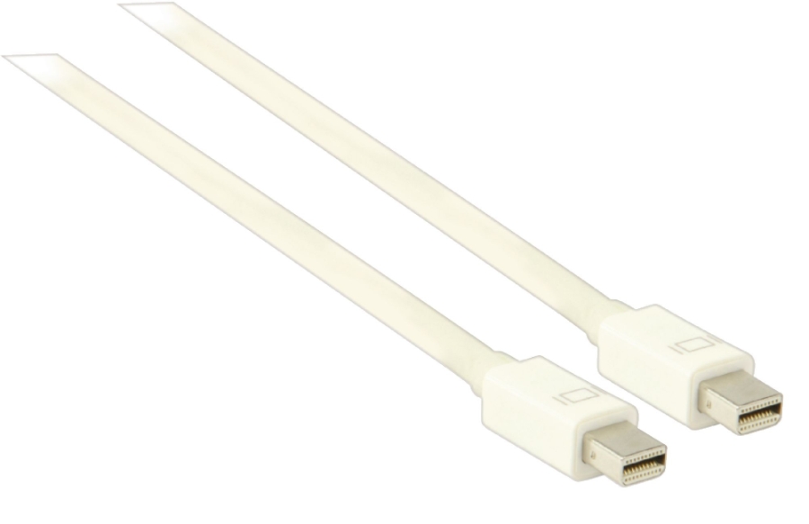 Nedis VLMP37500W3.00  Mini Displayport-Kabel  Mini Displayport Stecker 3.00m Weiß