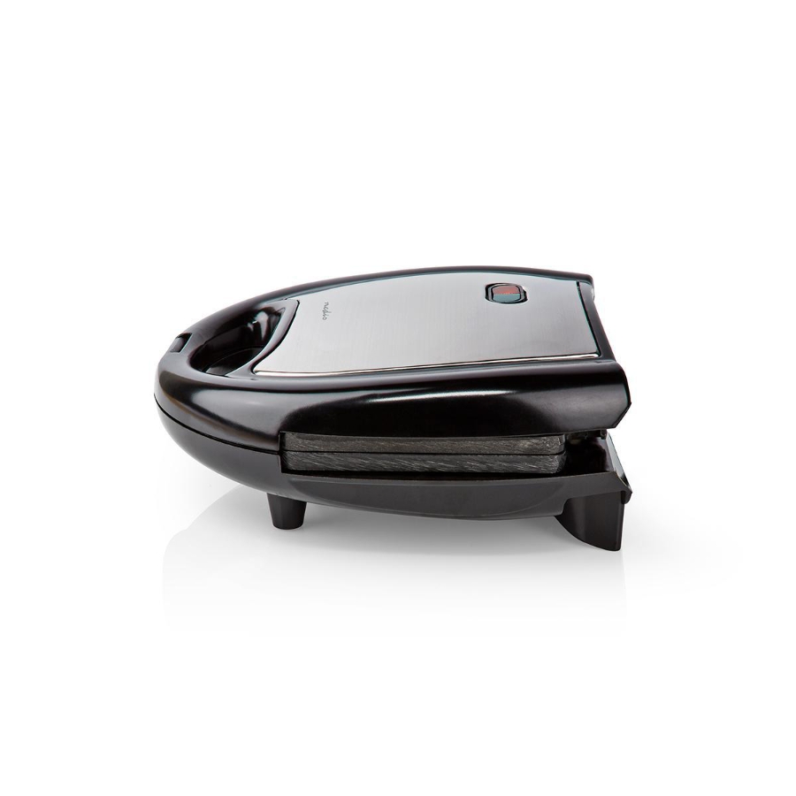 Nedis KAWP200BK Waffeleisen  Aluminium / Kunststoff Belgien Waffeln | 22 x 12 cm | 750 W 