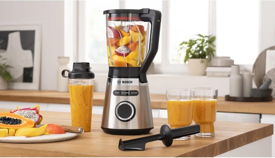 Bosch MMB6384M VitaPower Serie Standmixer Edelstahl 