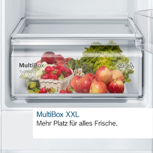 Bosch KIN86NSE0 Kühl- Gefrierkombination mit Gefrierbereich unten 177.2 x 54.1 cm, Schleppscharnier,NoFrost 