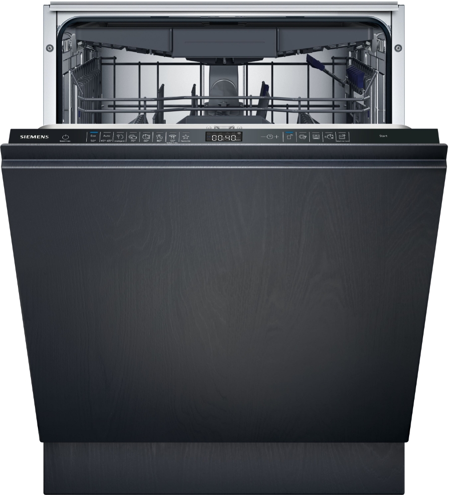 Siemens SN65ZX12CE Geschirrspüler Einbau vollintegriert 60 cm mit Besteckschublade,HomeConnect,TimeLight
