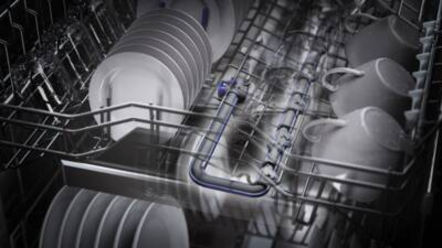 Siemens SN65ZX12CE Geschirrspüler Einbau vollintegriert 60 cm mit Besteckschublade,HomeConnect,TimeLight