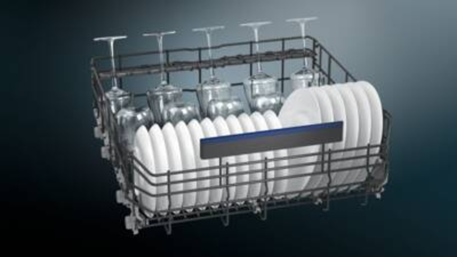 Siemens SN65ZX12CE Geschirrspüler Einbau vollintegriert 60 cm mit Besteckschublade,HomeConnect,TimeLight