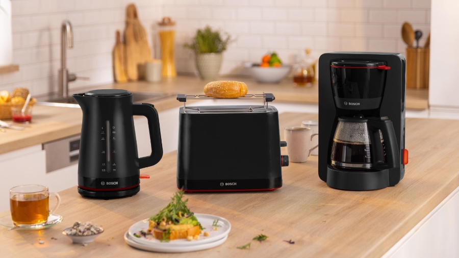 Bosch TWK3M123 MyMoment Wasserkocher 1.7 l, Schwarz 