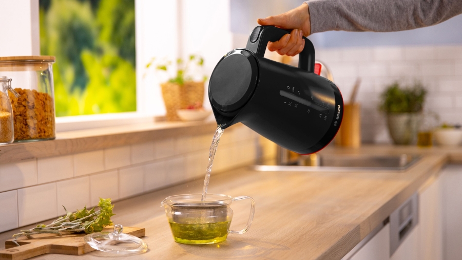 Bosch TWK3M123 MyMoment Wasserkocher 1.7 l, Schwarz 