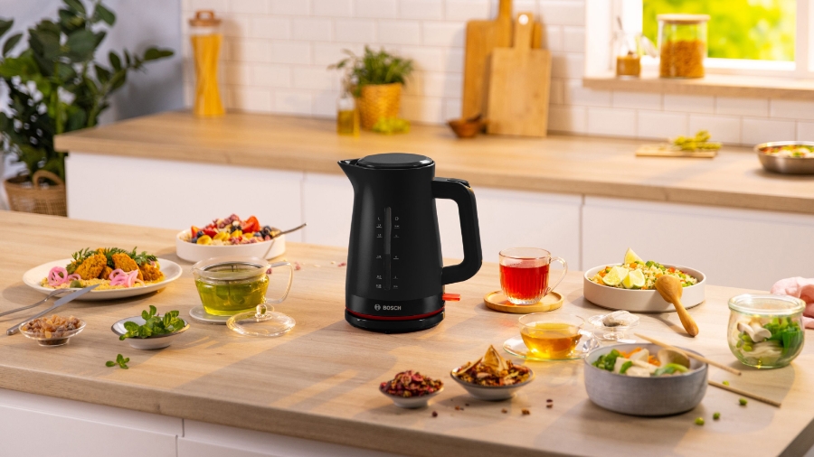 Bosch TWK3M123 MyMoment Wasserkocher 1.7 l, Schwarz 