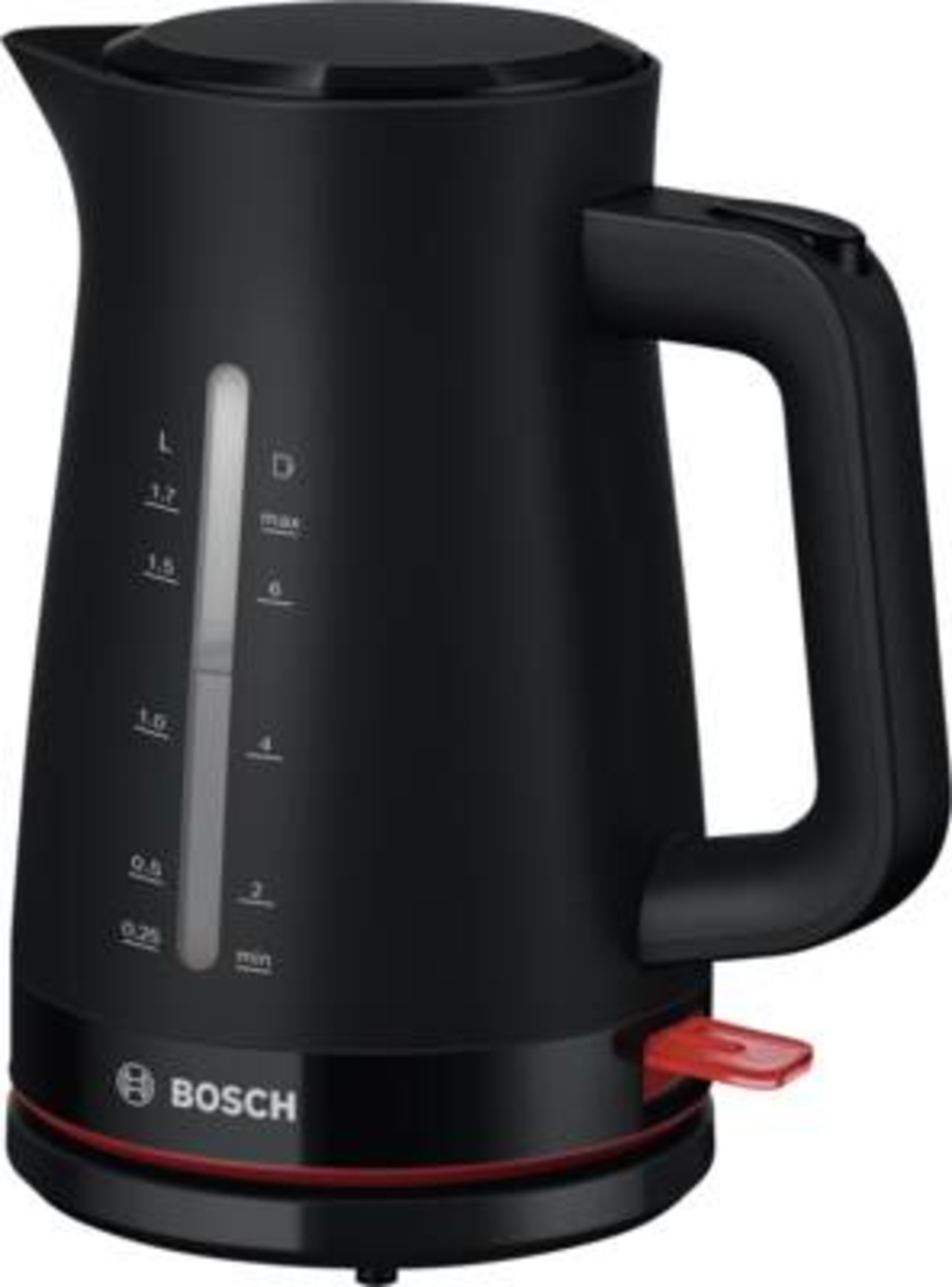 Bosch TWK3M123 MyMoment Wasserkocher 1.7 l, Schwarz 