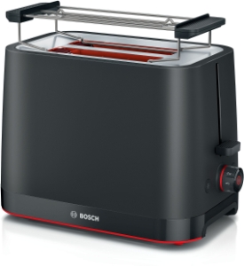 Bosch TAT3M123 MyMoment  Kompakt Toaster Schwarz 