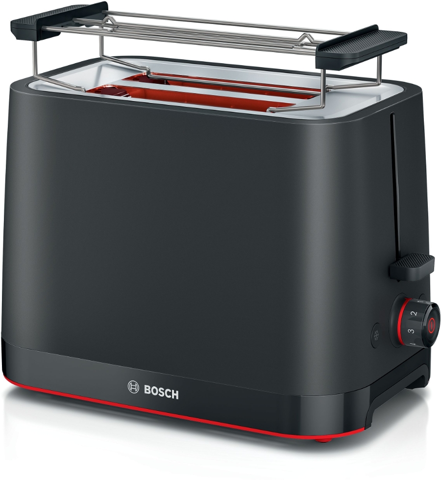 Bosch TAT3M123 MyMoment  Kompakt Toaster Schwarz 