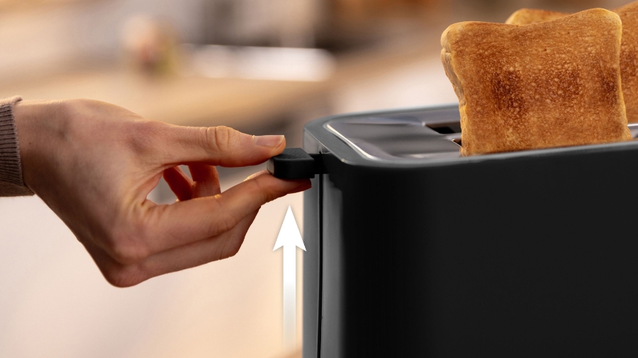 Bosch TAT3M123 MyMoment  Kompakt Toaster Schwarz 