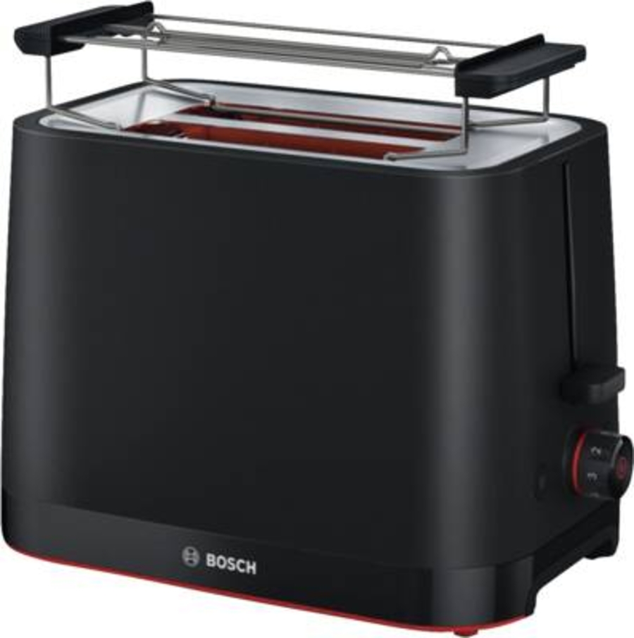 Bosch TAT3M123 MyMoment  Kompakt Toaster Schwarz 