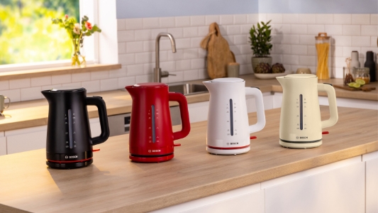 Bosch TWK3M124 MyMoment Wasserkocher 1.7 l, Rot 
