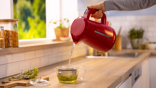 Bosch TWK3M124 MyMoment Wasserkocher 1.7 l, Rot 