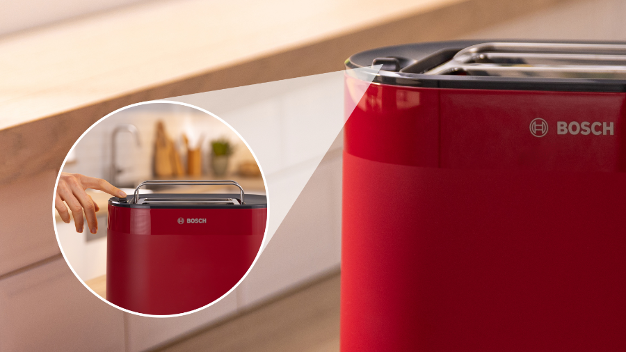 Bosch TAT2M124 MyMoment Kompakt Toaster,Rot 