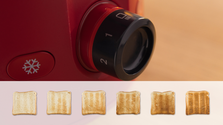 Bosch TAT2M124 MyMoment Kompakt Toaster,Rot 