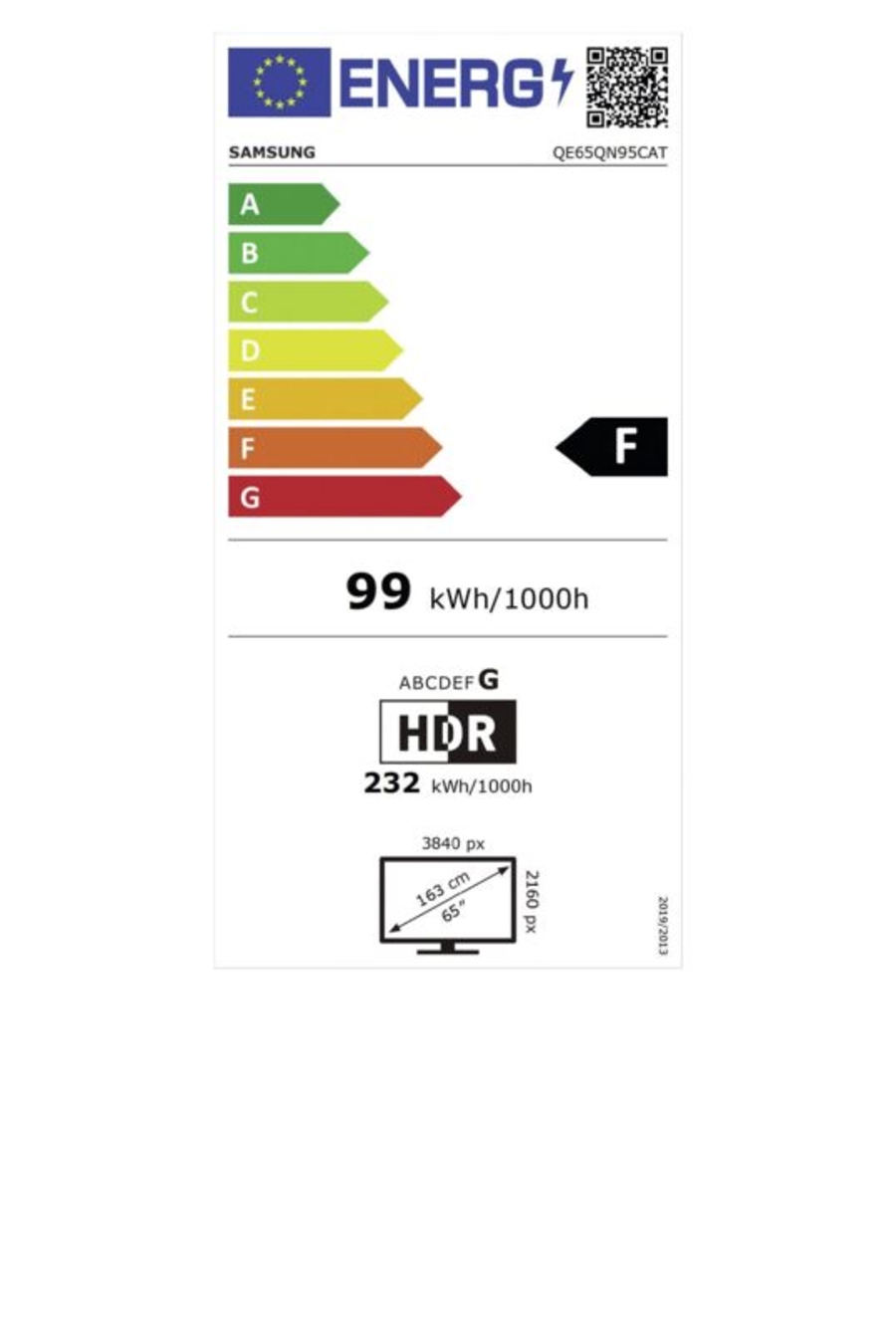 Samsung QE65QN95C 65" Neo QLED 4K SmartTV Fernseher  