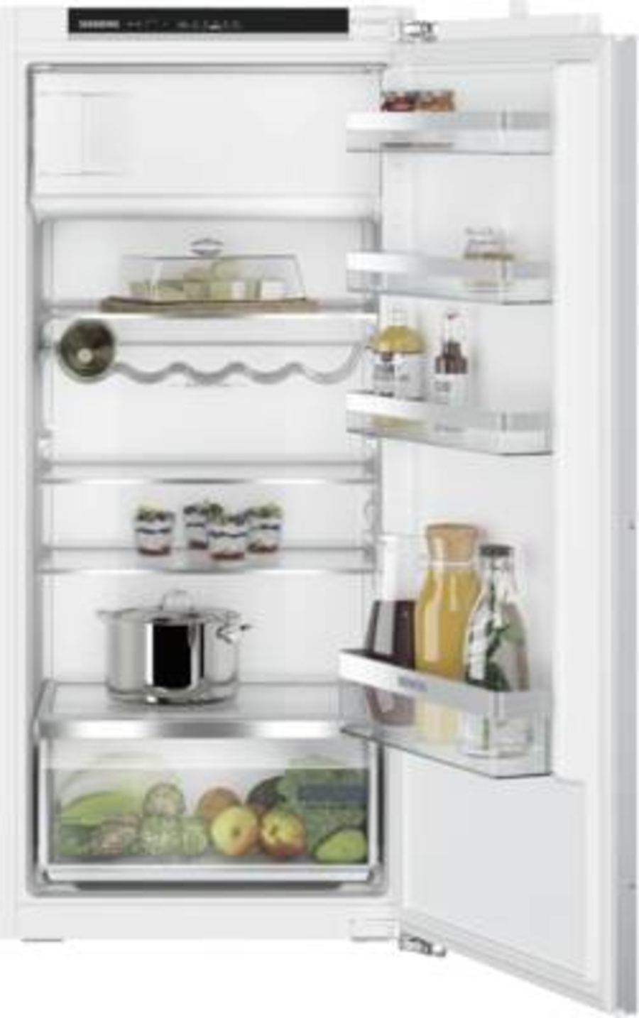 Siemens KI42LVFE0 Kühlschrank Einbau 122cm Nische Weiß Festtür mit Gefrierfach