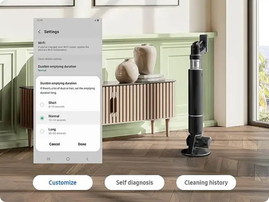 Samsung VS28C9784QK/WA Bespoke Jet AI Satin Black Akku-Staubsauger 