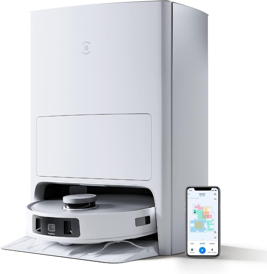 Ecovacs T20 Omni Saugroboter mit Wischfunktion Auto-Mopp-Hebefunktion  