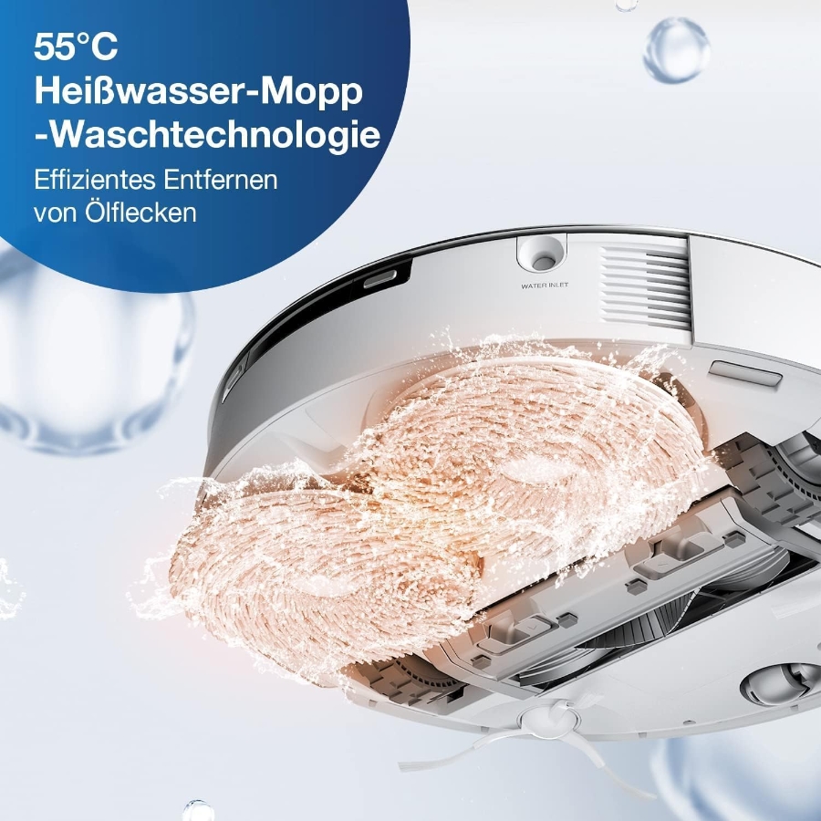 Ecovacs T20 Omni Saugroboter mit Wischfunktion Auto-Mopp-Hebefunktion  