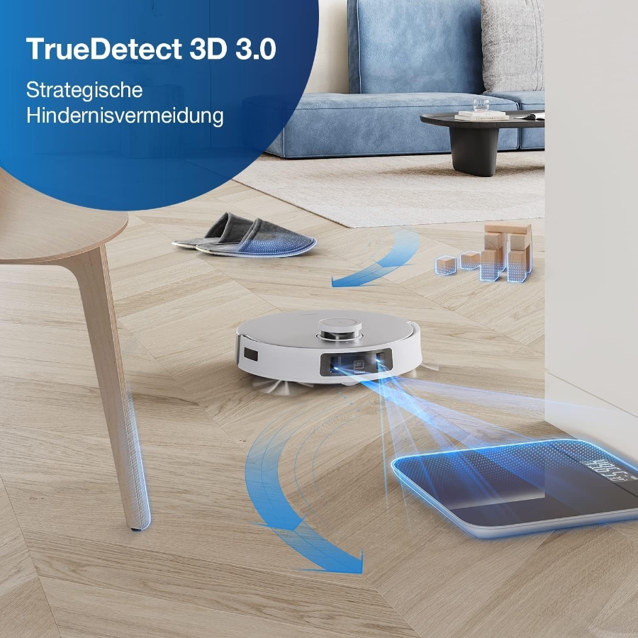 Ecovacs T20 Omni Saugroboter mit Wischfunktion Auto-Mopp-Hebefunktion  