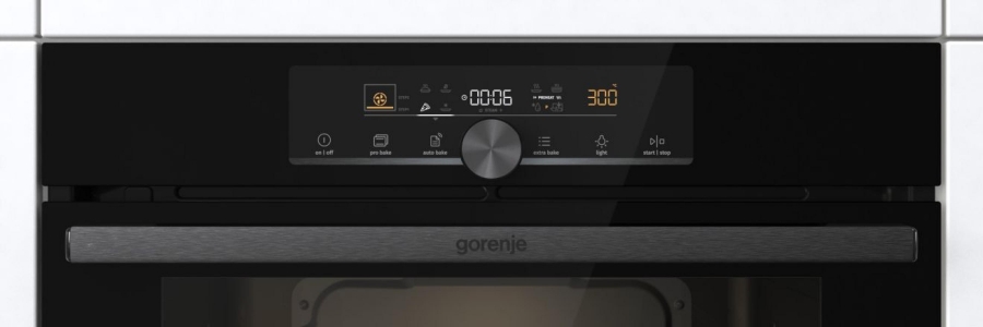 Gorenje BOS6747A01BG Backofen mit Dampfunterstützung  