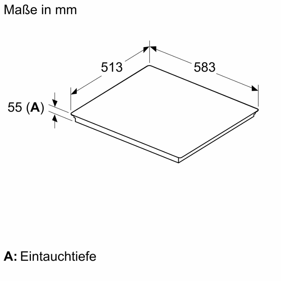 Neff T66STY4L0 N 90 Induktionskochfeld 60cm autark m.Twistpad  erweiterte Flexzonen, Edelstahlrahmen, Wi-Fi
