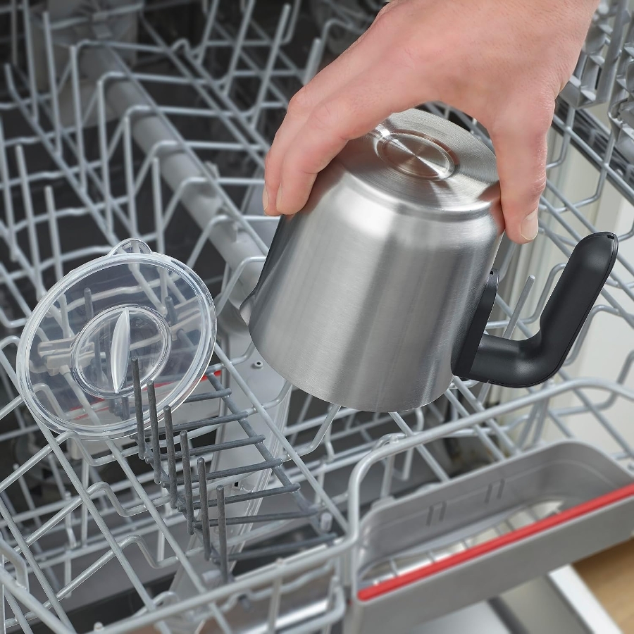 Severin SM 3588 Milchaufschäumer, 300 ml, schwarz inox 