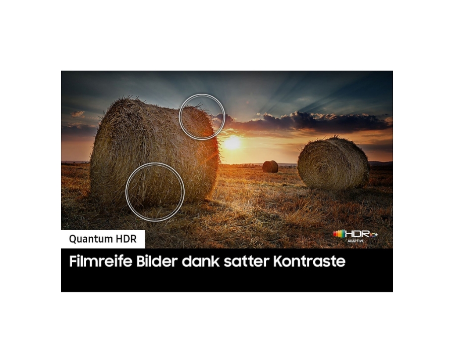 Samsung QE50Q60C 50" (126 cm) QLED Fernseher 4K Smart TV Schwarz 