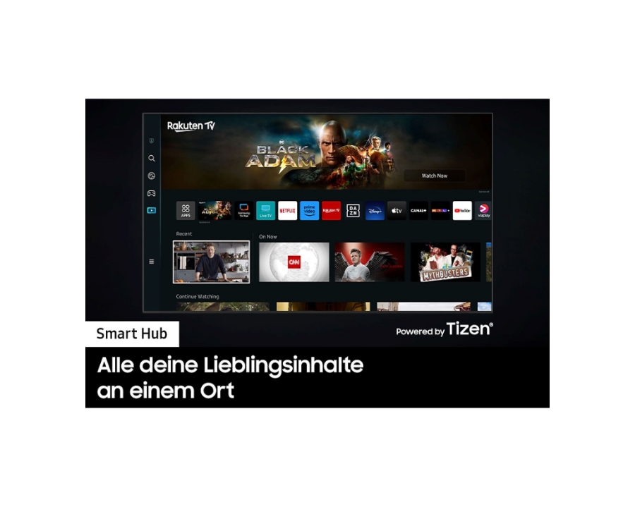 Samsung QE50Q60C 50" (126 cm) QLED Fernseher 4K Smart TV Schwarz 