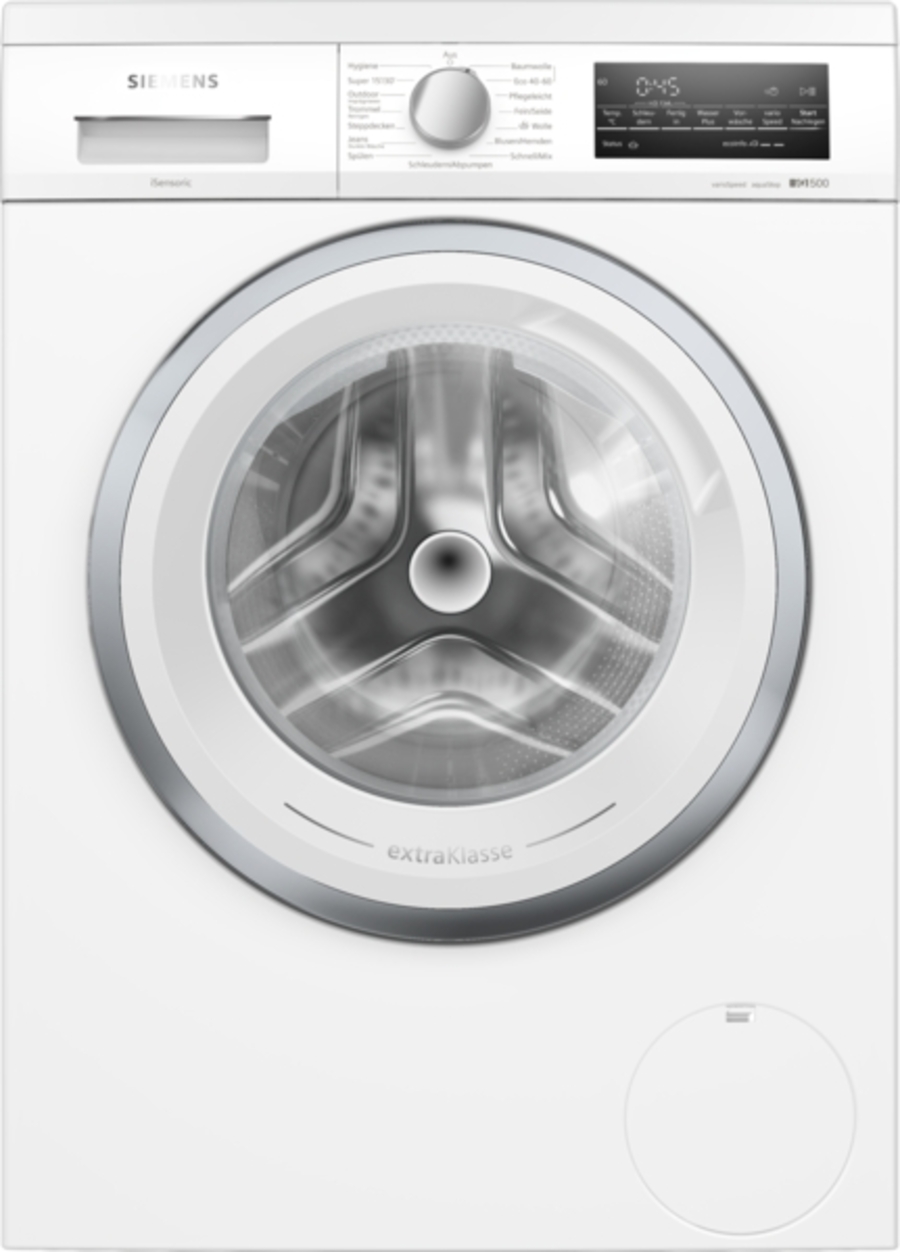 Siemens WU14UT91 iQ500, Waschmaschine, unterbaufähig - Frontlader, 9 kg, 1400 U/min.