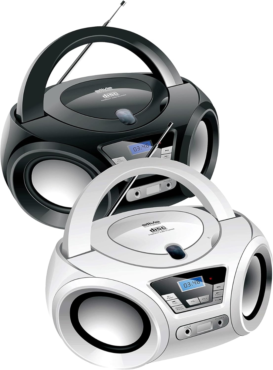 Silva Schneider PCD 19.1 Portable Radio-/CD-Player weiß 210716