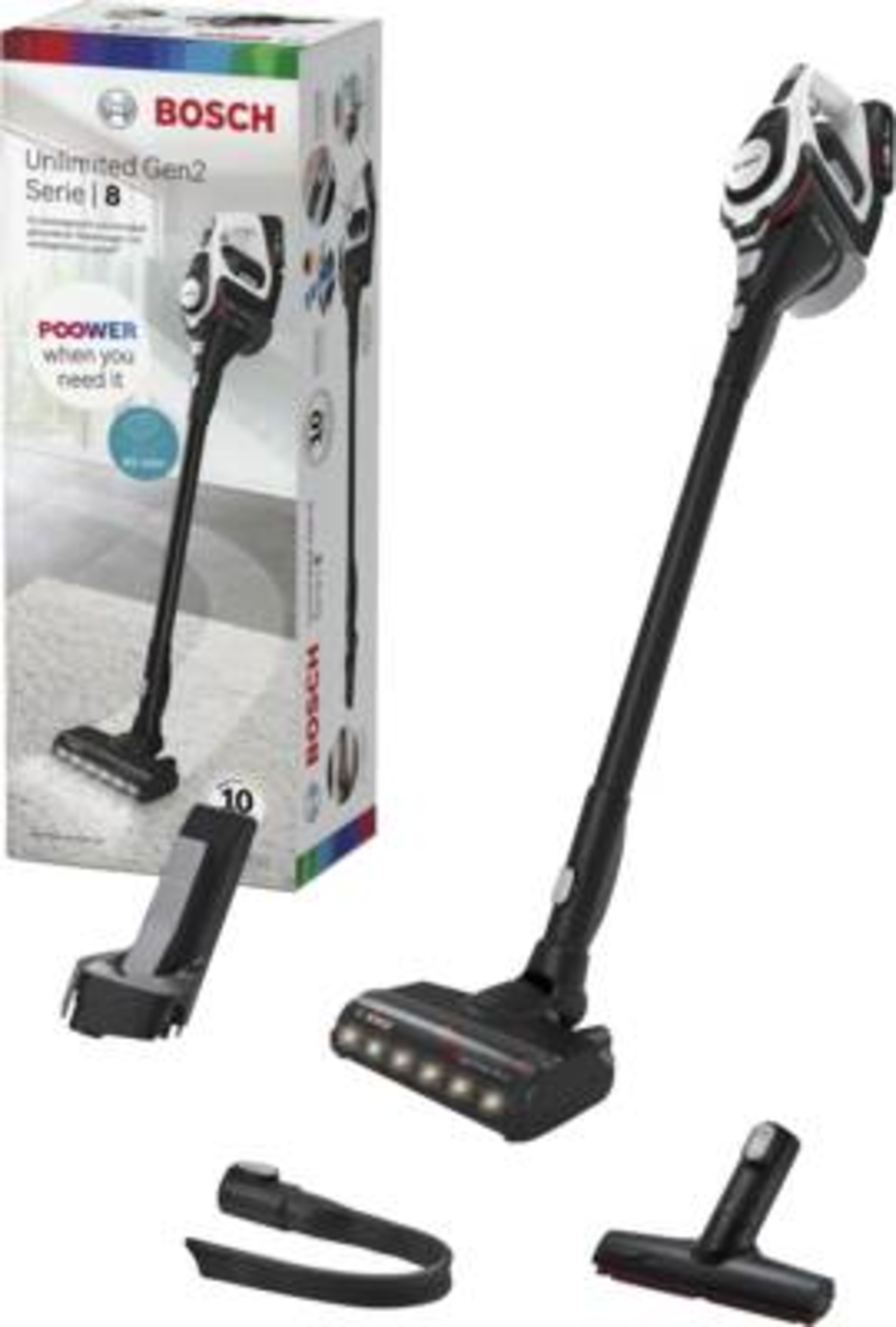 Bosch BKS8214W Hand-Akkusauger Unlimited 8 Gen2  Weiß 