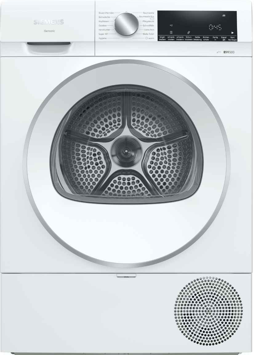 Siemens WQ33G2D175 iQ500  Wärmepumpen-Trockner 8 kg A+++ 