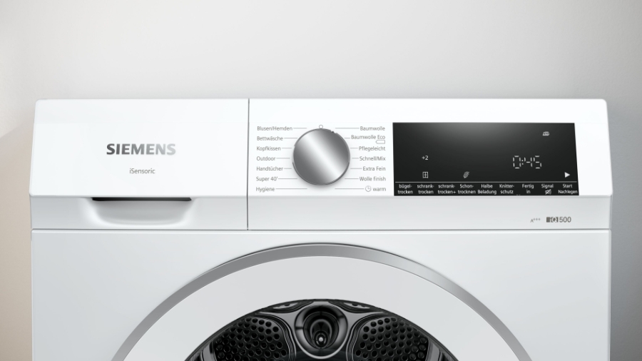 Siemens WQ33G2D175 iQ500  Wärmepumpen-Trockner 8 kg A+++ 