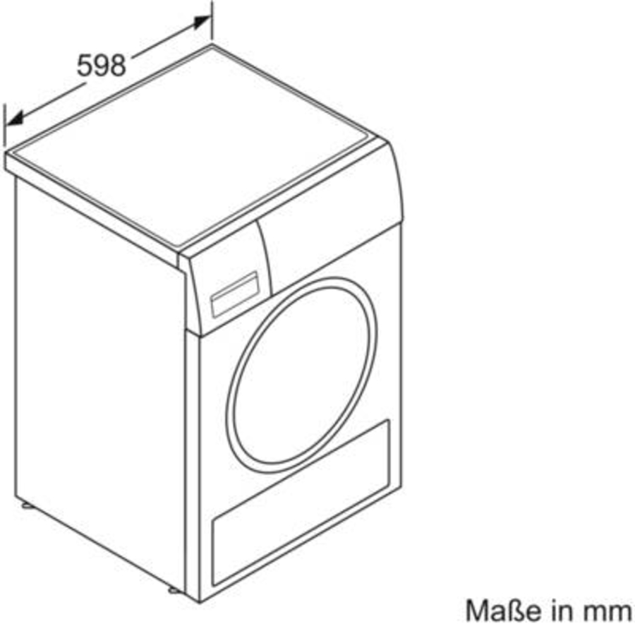 Siemens WQ33G2D175 iQ500  Wärmepumpen-Trockner 8 kg A+++ 