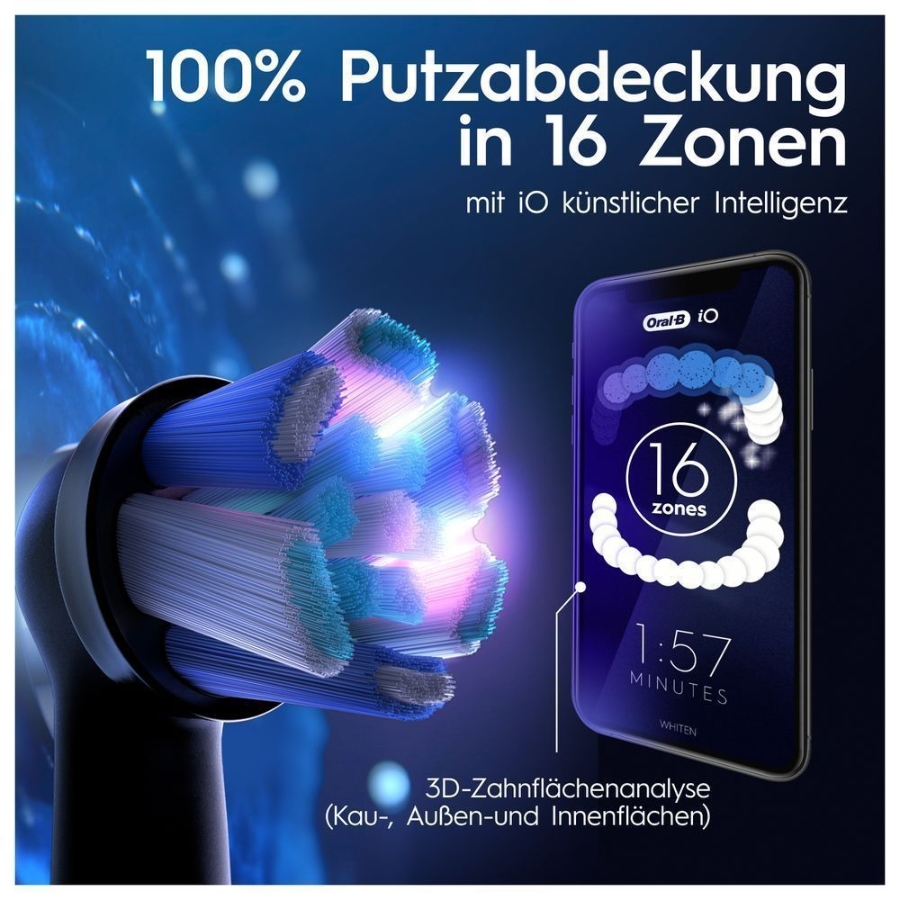 Oral-B iO Series 9 Elektrische Zahnbürste Black Onyx   