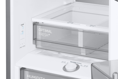 Samsung RB38C7B6BB1  Bespoke  Kühl-Gefrierkombination Schwarz ,387 l NoFrost,Twin&Metal Cooling