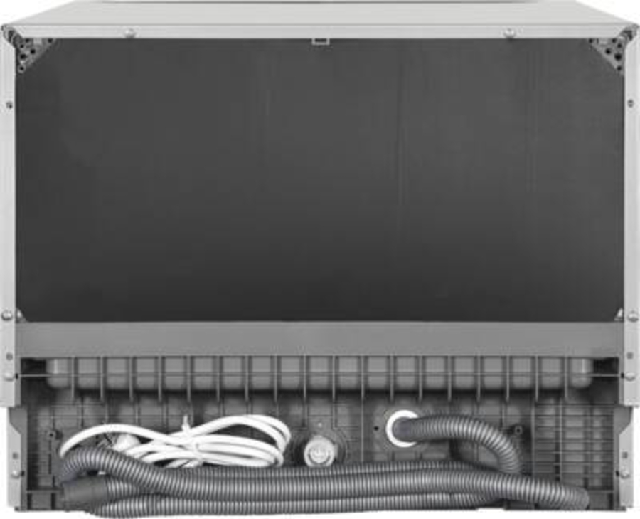 Exquisit GSP206-030D Tisch-Geschirrspüler Silber 