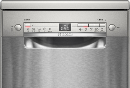 Bosch SPS2HMI42E Serie 2 Geschirrspüler Stand 45 cm Silber Inox 
