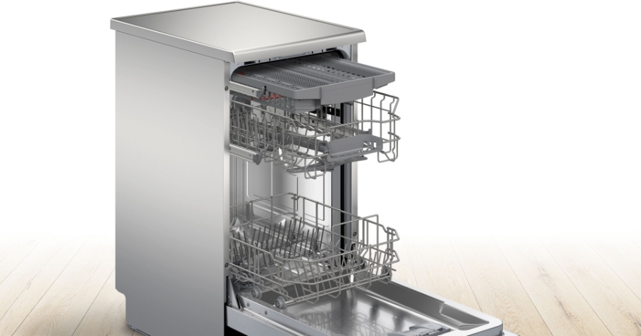 Bosch SPS2HMI42E Serie 2 Geschirrspüler Stand 45 cm Silber Inox 