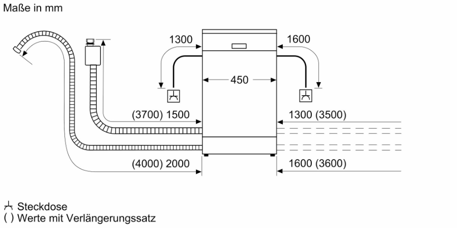 Bosch SPS2HMI42E Serie 2 Geschirrspüler Stand 45 cm Silber Inox 