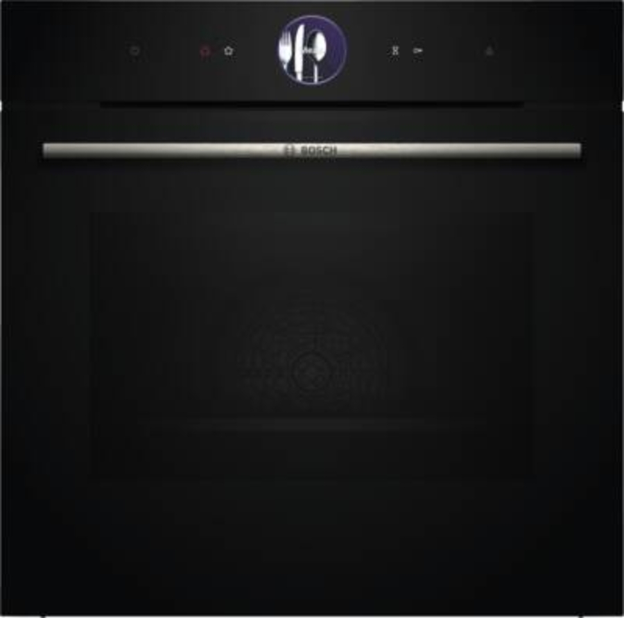 Bosch HSG7364B1 Serie 8  Einbau-Dampfbackofen 60 x 60 cm Schwarz 