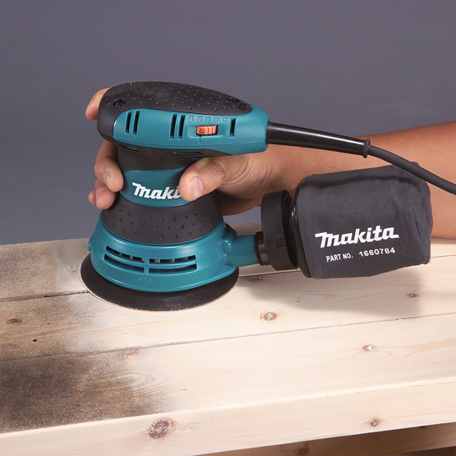 Makita BO5031 Exzenterschleifer 300 W • 4.000-12.000 U/min • 125 mm